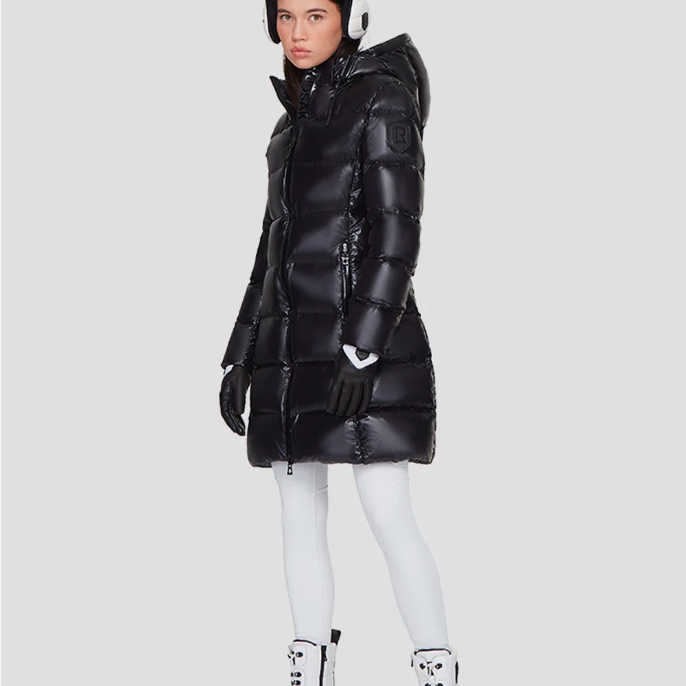 RUDSAK Black Puffer Ski & Snow Jacket
